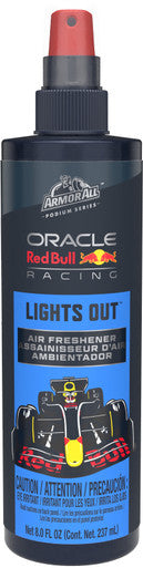 Armor All APS658-1AME Podium Series™ Car Air Freshener Spray Developed With Oracle Red Bull Racing, Lights Out™ Scent, 8 oz