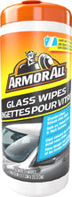 Load image into Gallery viewer, Armor All AWGCC-30-1CAN All Glass Wipes Biodegradable, 30 Wipes