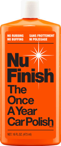 NuFinish NF-76 The Once A Year Car Polish Bottle - 473mL