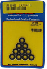 Load image into Gallery viewer, ARP 200-8668 1/4 ID .550 OD Washers 10pk - Black
