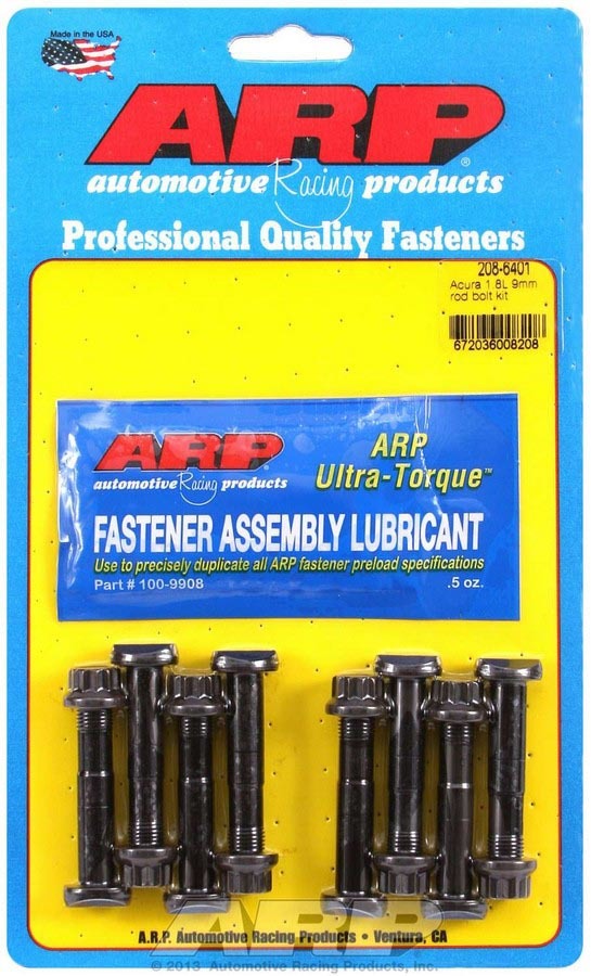 ARP 208-6401 Honda Rod Bolt Kit - Fits 1.8L