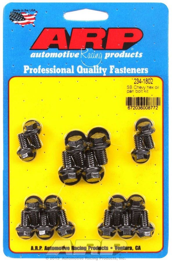 ARP 234-1802 SBC Oil Pan Bolt Kit