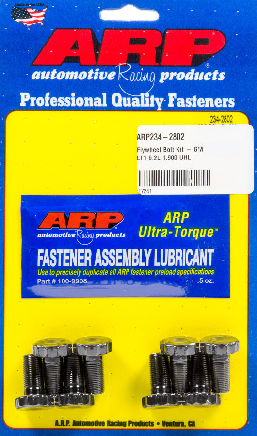 ARP 234-2802 Flywheel Bolt Kit - GM LT1 6.2L 1.900 UHL