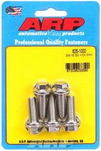Load image into Gallery viewer, ARP 625-1000 S/S Bolt Kit - 6pt. (5) 3/8-16 x 1.000