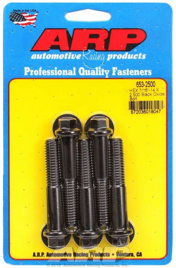 ARP 653-2500 Bolt Kit - 6pt. (5) 7/16-14 x 2.500