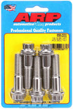 ARP 656-2000 S/S Bolt Kit - 12pt. (5) 1/2-13 x 2.000