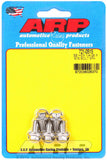 ARP 721-0515 S/S Bolt Kit - 6pt. (5) 1/4-28 x 0.515