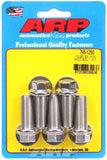 ARP 745-1250 S/S Bolt Kit - 6pt. (5) 1/2-20 x 1.250