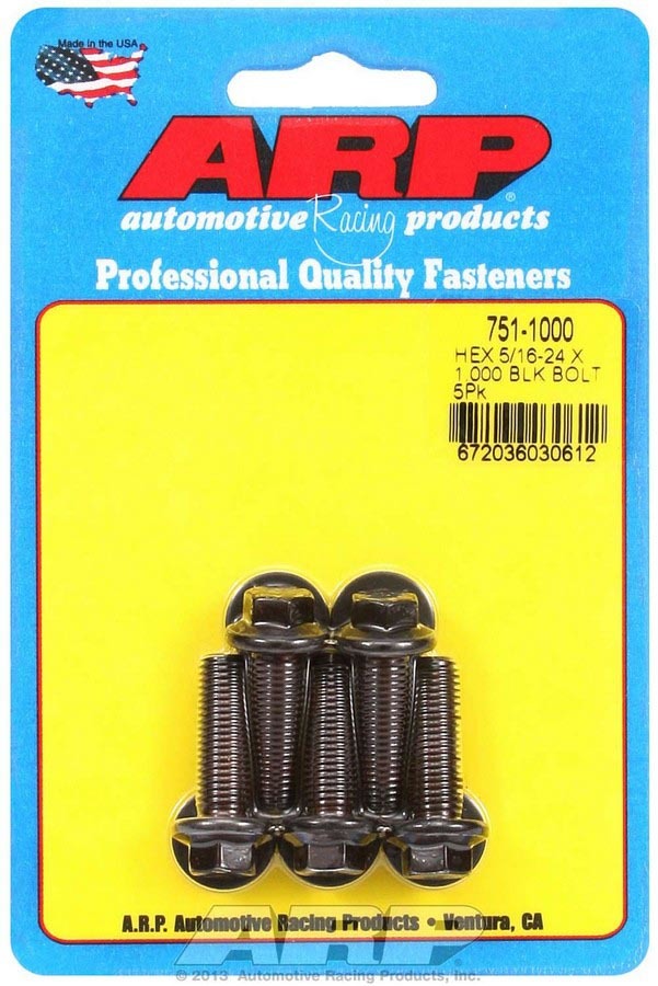 ARP 751-1000 Bolt Kit - 6pt. (5) 5/16-24 x 1.000