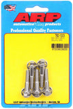 ARP 760-1003 S/S Bolt Kit - 6pt. (5) 6mm x 1.00 x 30mm