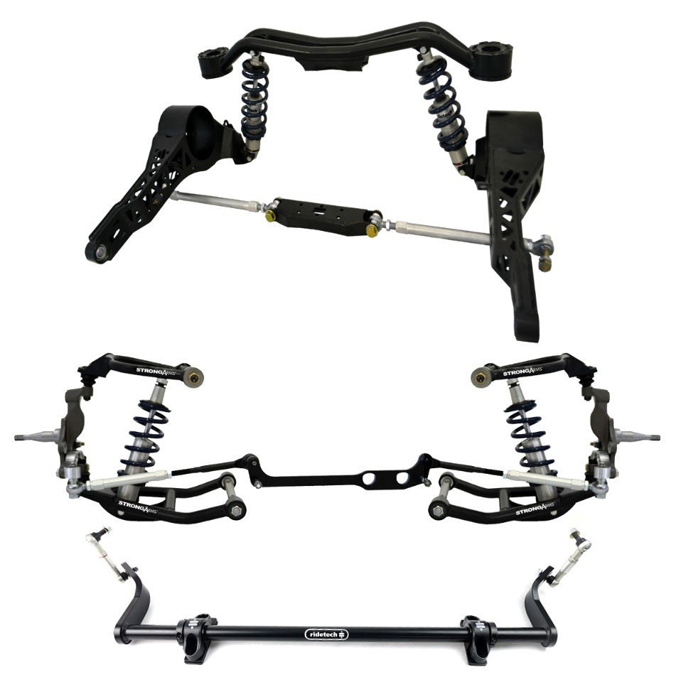 RIDETECH 11530202 HQ Coil-Over System for 1963-1979 Corvette.
