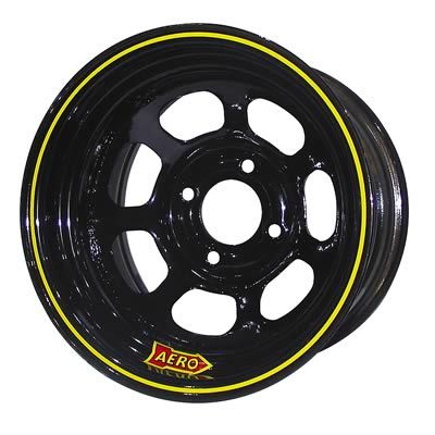 AERO RACE WHEELS 31-184040 13x8 4in. 4.00 Black