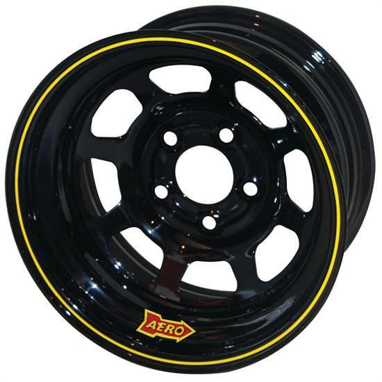 AERO RACE WHEELS 50-184710 15x8 1in 4.75 Black
