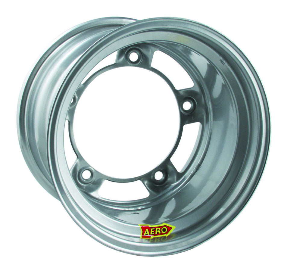 AERO RACE WHEELS 51-080540 15X8 4in. Wide 5 Silver