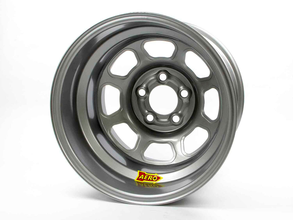 AERO RACE WHEELS 51-085030 15x8 3in. 5.00 Silver
