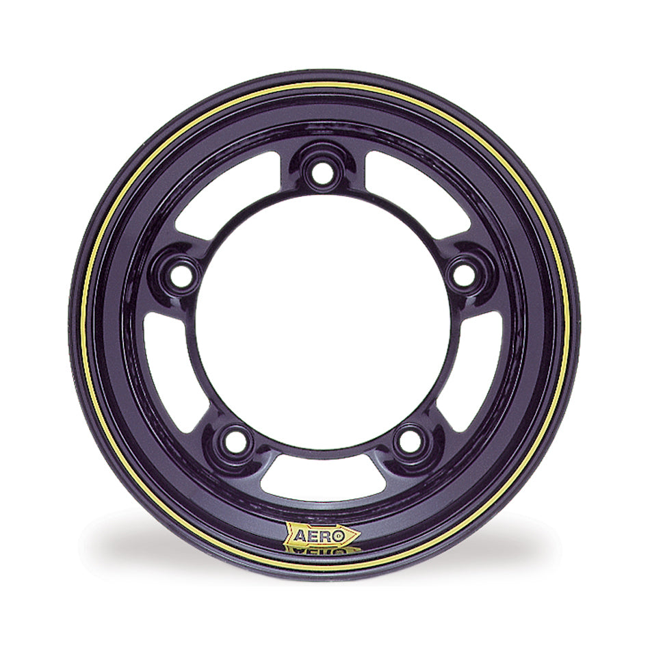 AERO RACE WHEELS 51-180545 15X8 Wide 5 Black 4.5in BS