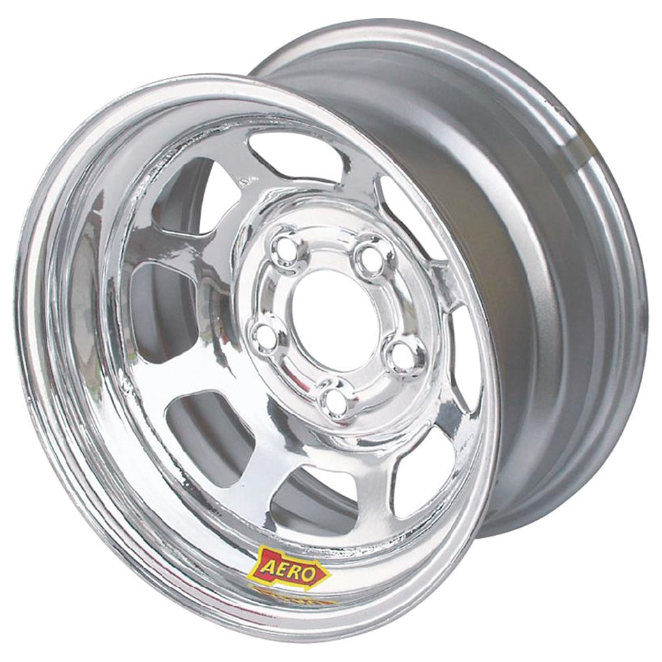 AERO RACE WHEELS 51-205040-RF 15x10 4in 5.00 Chrome