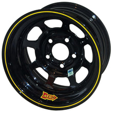 Load image into Gallery viewer, AERO RACE WHEELS 52-185020LT3 15x8 2in 5.00 Black LR w/ 3 Tabs for Mudcover