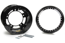 Load image into Gallery viewer, AERO RACE WHEELS 53-100520B 15X10 2in Wide 5 Black Beadlock