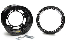 Load image into Gallery viewer, AERO RACE WHEELS 53-100530B 15X10 3in Wide 5 Black Beadlock