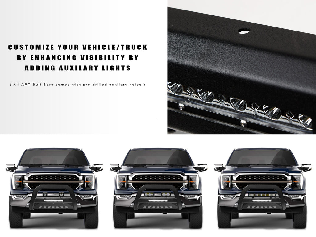 Armordillo 7179196 Matte Black AR Series Bull Bar for Select Mazda Tribute