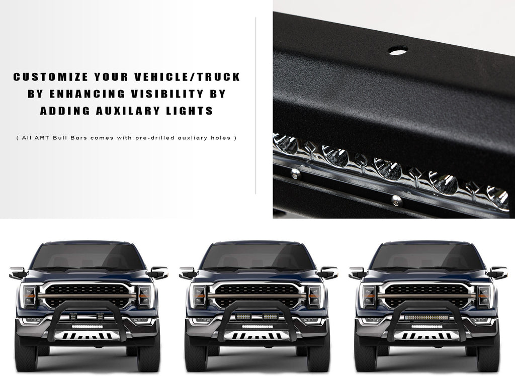 Armordillo 7179226 Matte Black AR Series Bull Bar for Select Mazda Tribute