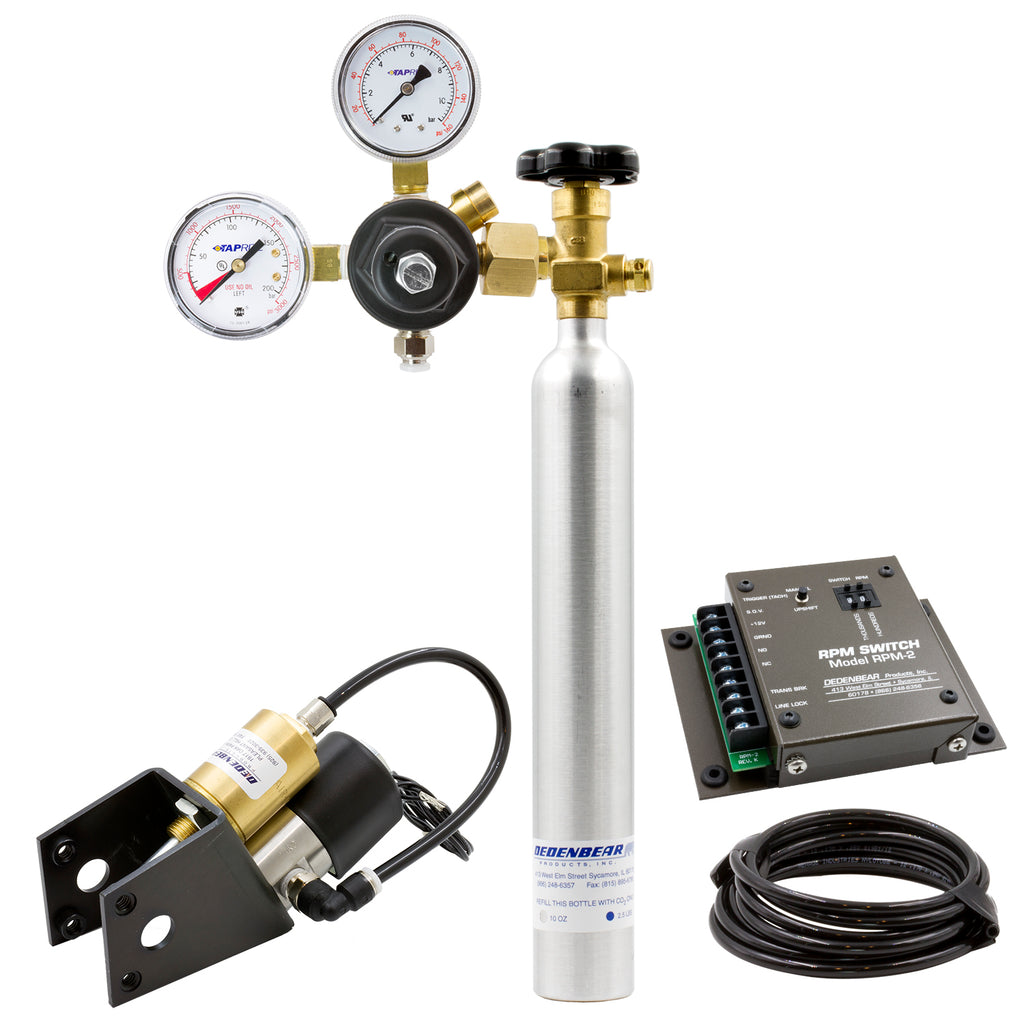 Dedenbear AS1K CO2 SHIFTER  KIT, CO2 BOTTLE & RPM SWITCH, 3 SPEED REV., TURBO ACTION CHEETAH