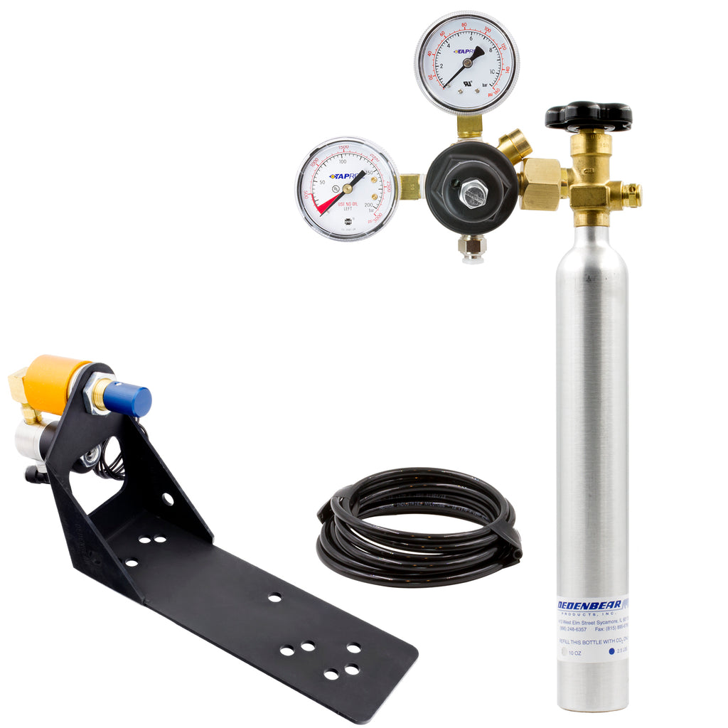 Dedenbear AS2AB10K CO2 SHIFTER W/ CO2 BOTTLE KIT FOR USE WITH 2 SPEED, PRO-STICK/HURST QUARTERSTICK