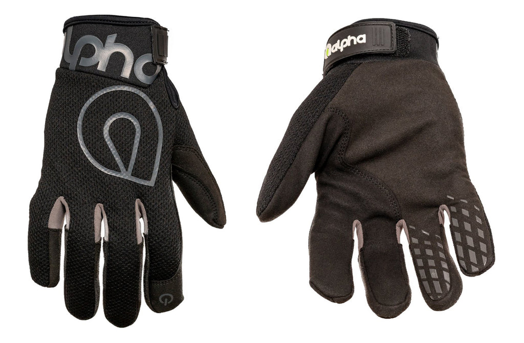 ALPHA GLOVES AG02-01-M Standard Mechanic Black Medium