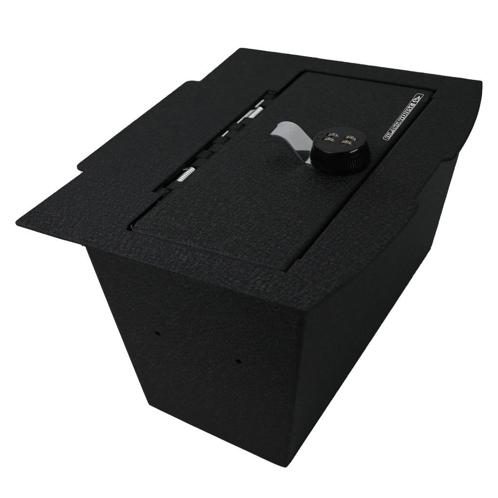 Black Horse Off Road ASDR02 Center Console Safe for Select Ram 1500, Ram 2500, Ram