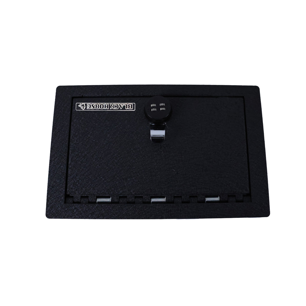 Black Horse Off Road ASGM05 Center Console Safe for Select Chevrolet Suburban, Chevrolet Tahoe, GMC Yukon, GMC Yukon XL