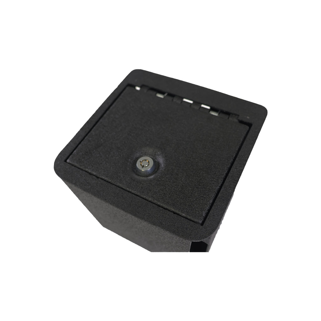 Black Horse Off Road ASJG22 Center Console Safe for Select Jeep Grand Cherokee, Jeep Wagoneer