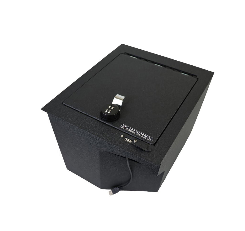 Black Horse Off Road ASTT01 Center Console Safe for Select Toyota Tundra
