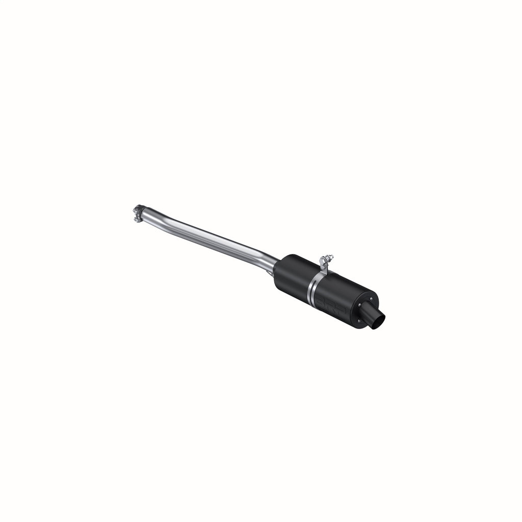 MBRP Exhaust AT-6410SP ATV Exhaust System With Sport Muffler for Select Yamaha YFM400A Kodiak, Yamaha YFM450 Grizzly 4x4 Auto, Yamaha YFM450 Grizzly 4x4 Auto EPS, Yamaha YFM450 Grizzly 4x4 Auto IRS, Yamaha YFM450F Kodiak Auto 4x4