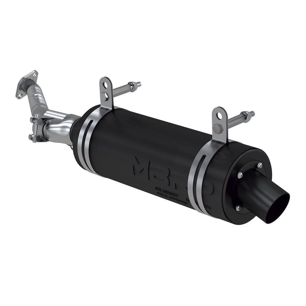 MBRP Exhaust AT-6600SP ATV Exhaust System With Sport Muffler for Select Kawasaki KVF750 Brute Force 4x4i