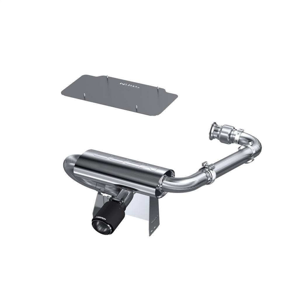 MBRP Exhaust AT-9208FS ATV Exhaust System With Performance Muffler for Select Can-Am Maverick X3 900 HO, Can-Am Maverick X3 DS Turbo, Can-Am Maverick X3 DS Turbo R, Can-Am Maverick X3 DS Turbo RR, Can-Am Maverick X3 Max DS Turbo, Can-Am Maverick X3 Max