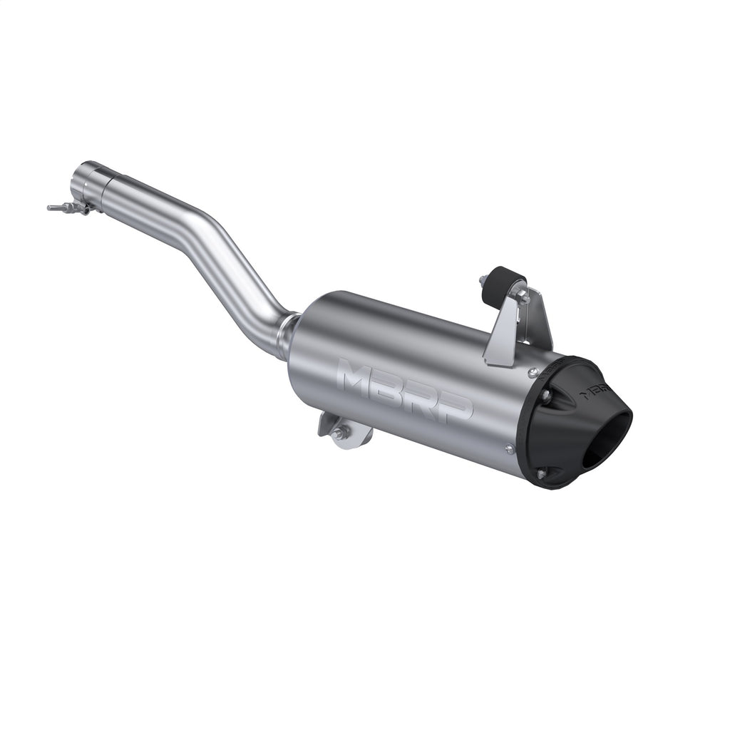 MBRP Exhaust AT-9209PT ATV Exhaust System With Performance Muffler for Select Can-Am Outlander DPS, Can-Am Outlander EFI DPS, Can-Am Outlander EFI XT, Can-Am Outlander EFI XT-P, Can-Am Outlander Mossy Oak Hunting Edition, Can-Am Outlander X mr, Can-Am