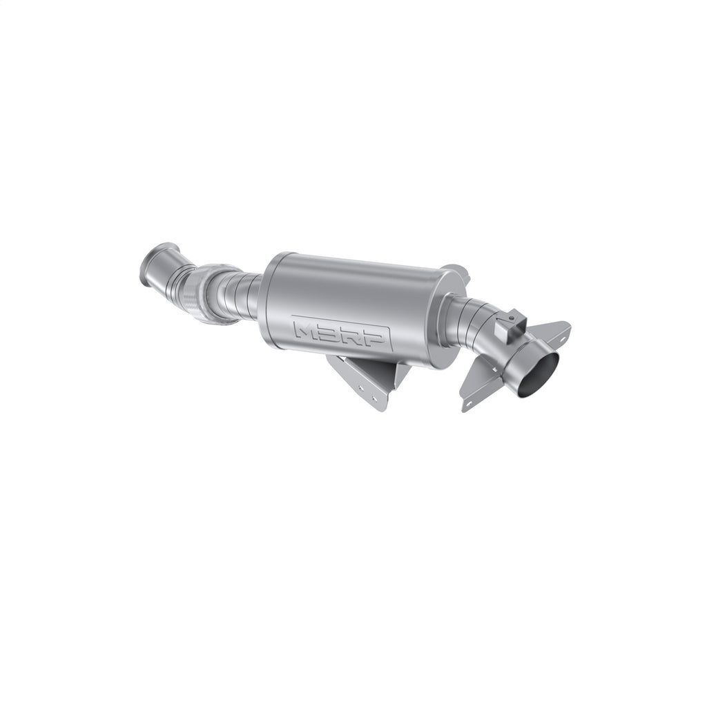 MBRP Exhaust AT-9223PT ATV Exhaust System With Performance Muffler for Select Can-Am Maverick R, Can-Am Maverick R X, Can-Am Maverick R X RS, Can-Am Maverick R X RS Smart-Shox