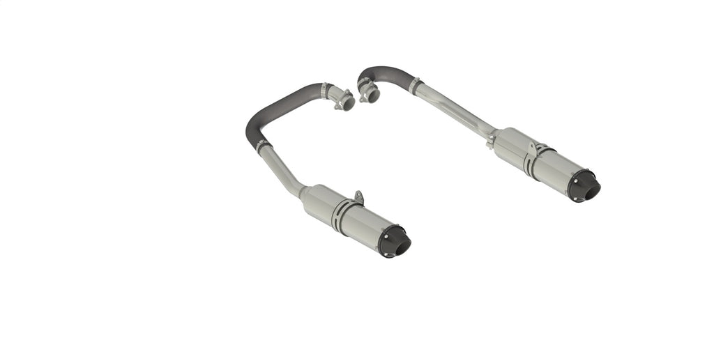 MBRP Exhaust AT-9514PT ATV Exhaust System With Performance Muffler for Select Polaris RZR 900, Polaris RZR 900 EPS LE