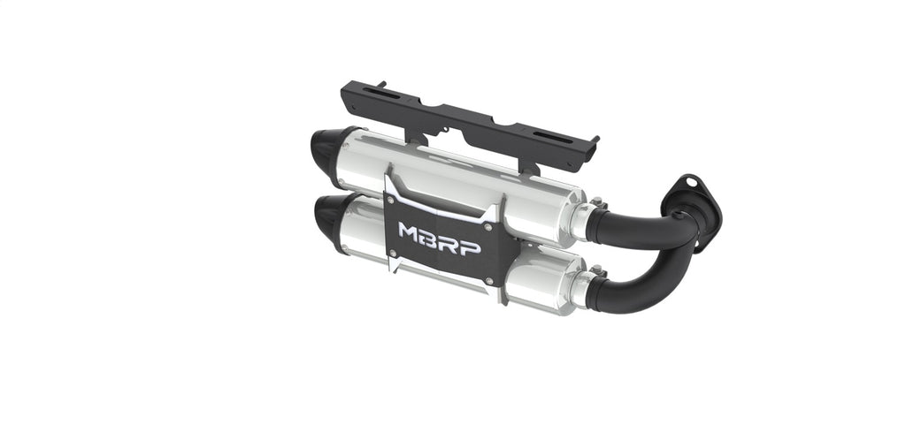 MBRP Exhaust AT-9517PT ATV Exhaust System With Performance Muffler for Select Polaris RZR XP EPS, Polaris RZR XP EPS Desert Edition, Polaris RZR XP EPS Fox Edition, Polaris RZR XP EPS Gold Matte Metallic LE, Polaris RZR XP EPS High Lifter Edition,