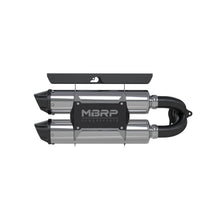 Load image into Gallery viewer, MBRP Exhaust AT-9518PT ATV Exhaust System With Performance Muffler for Select Polaris RZR Turbo S, Polaris RZR Turbo S Lifted Lime LE, Polaris RZR Turbo S Velocity, Polaris RZR Turbo S4, Polaris RZR Turbo S4 Lifted Lime LE, Polaris RZR Turbo S4 Velocity,