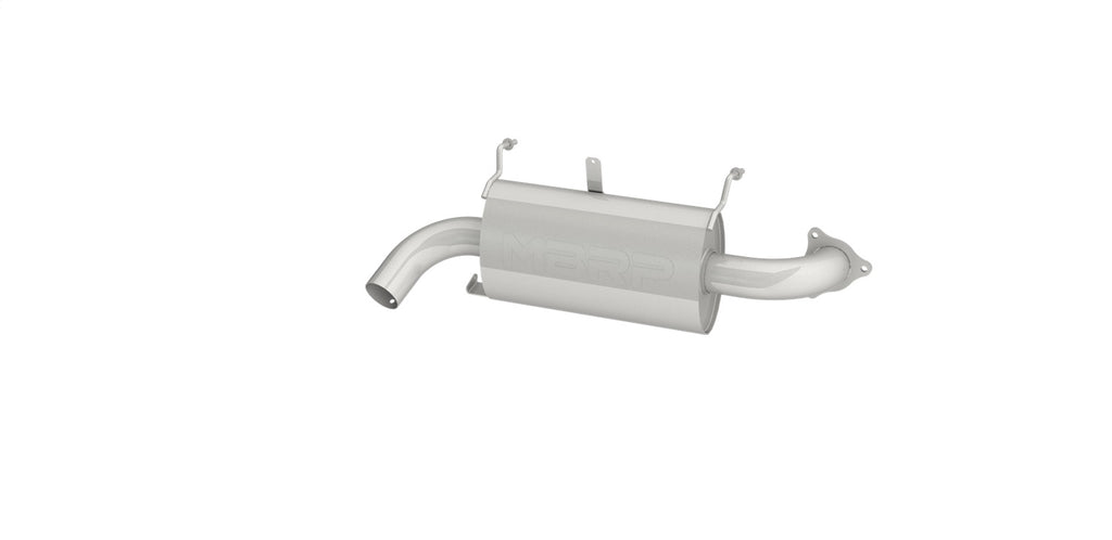 MBRP Exhaust AT-9518SP ATV Exhaust System With Sport Muffler for Select Polaris RZR Turbo S, Polaris RZR Turbo S Lifted Lime LE, Polaris RZR Turbo S Velocity, Polaris RZR Turbo S4, Polaris RZR Turbo S4 Lifted Lime LE, Polaris RZR Turbo S4 Velocity,