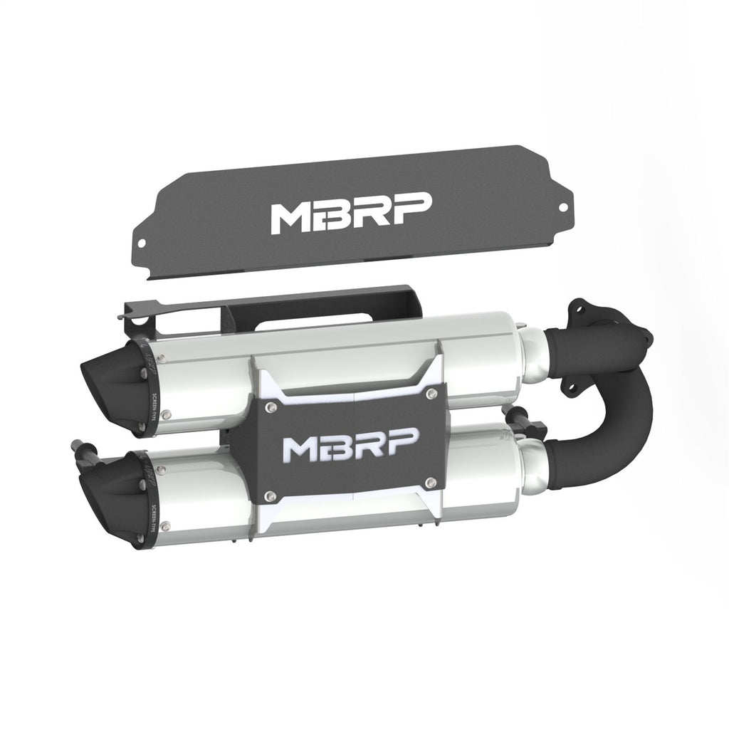 MBRP Exhaust AT-9524PT ATV Exhaust System With Performance Muffler for Select Polaris RZR PRO XP, Polaris RZR PRO XP 4, Polaris RZR PRO XP 4 Orange Madness LE, Polaris RZR PRO XP 4 Premium, Polaris RZR PRO XP 4 Sport, Polaris RZR PRO XP 4 Ultimate,