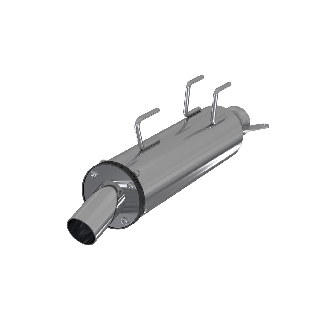 MBRP Exhaust AT-9527PT ATV Exhaust System With Performance Muffler for Select Polaris Ranger 4x4 500 EFI, Polaris Ranger 6x6 800, Polaris Ranger 800 Crew, Polaris Ranger 800 Crew EPS, Polaris Ranger 800 Crew EPS LE, Polaris Ranger 800 EFI, Polaris Ranger