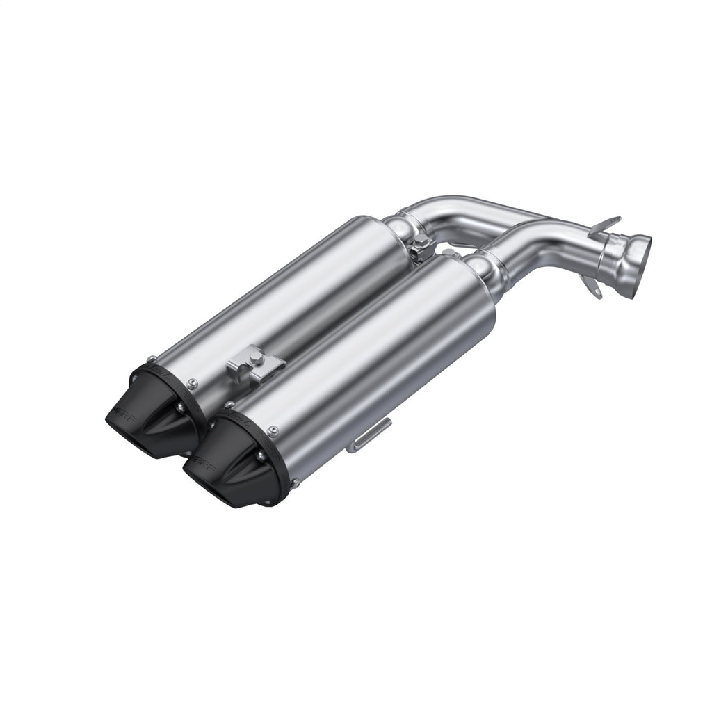 MBRP Exhaust AT-9534PT ATV Exhaust System With Performance Muffler for Select Polaris Scrambler XP S, Polaris Scrambler XP S LE, Polaris Sportsman XP S
