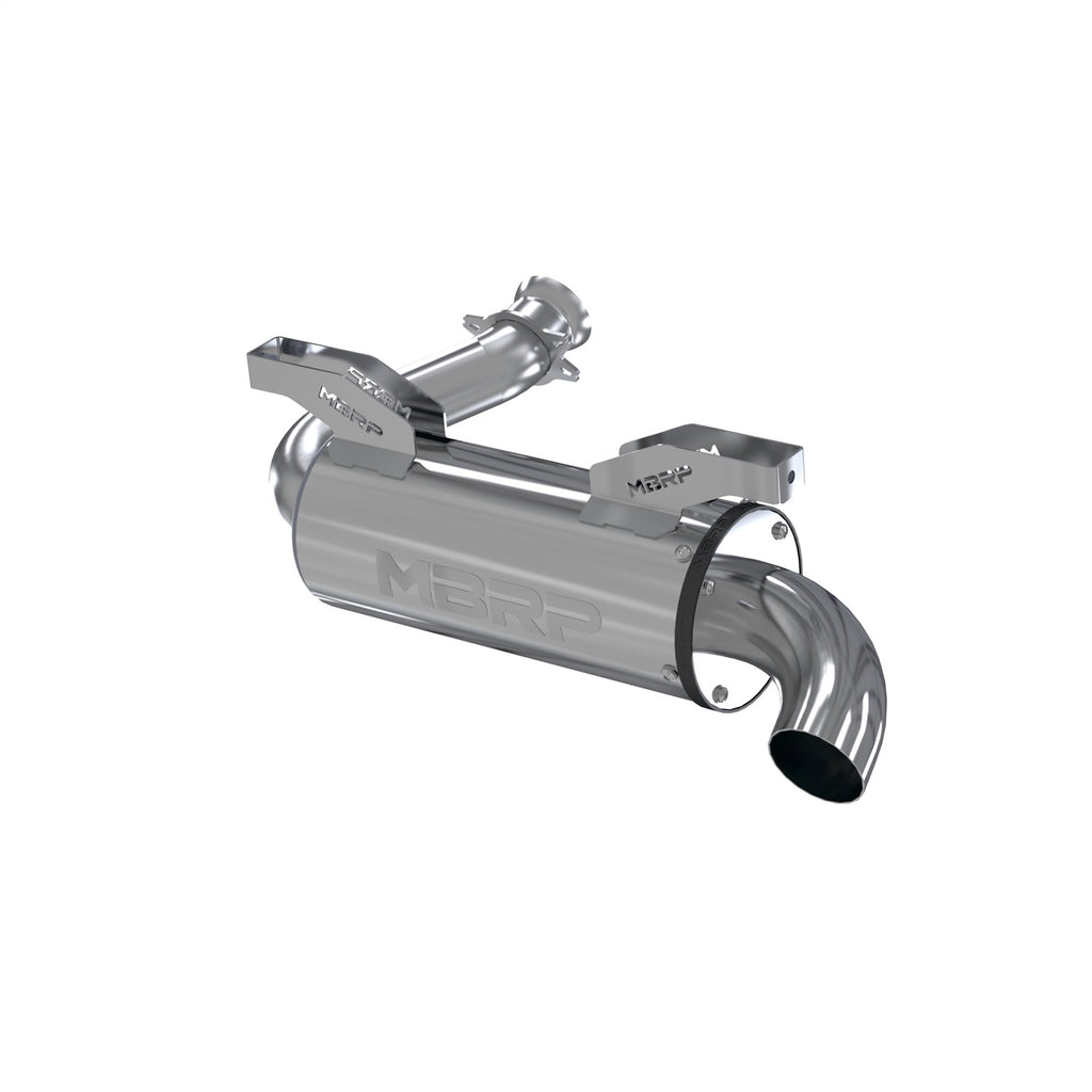 MBRP Exhaust AT-9801PT ATV Exhaust System With Performance Muffler for Select CFMOTO ZFORCE 800, CFMOTO ZFORCE 800 EPS, CFMOTO ZFORCE 800 EPS Trail, CFMOTO ZFORCE 800 EX, CFMOTO ZFORCE 800 EX EPS, CFMOTO ZFORCE 800 Trail, CFMOTO ZFORCE 800 Trail EPS