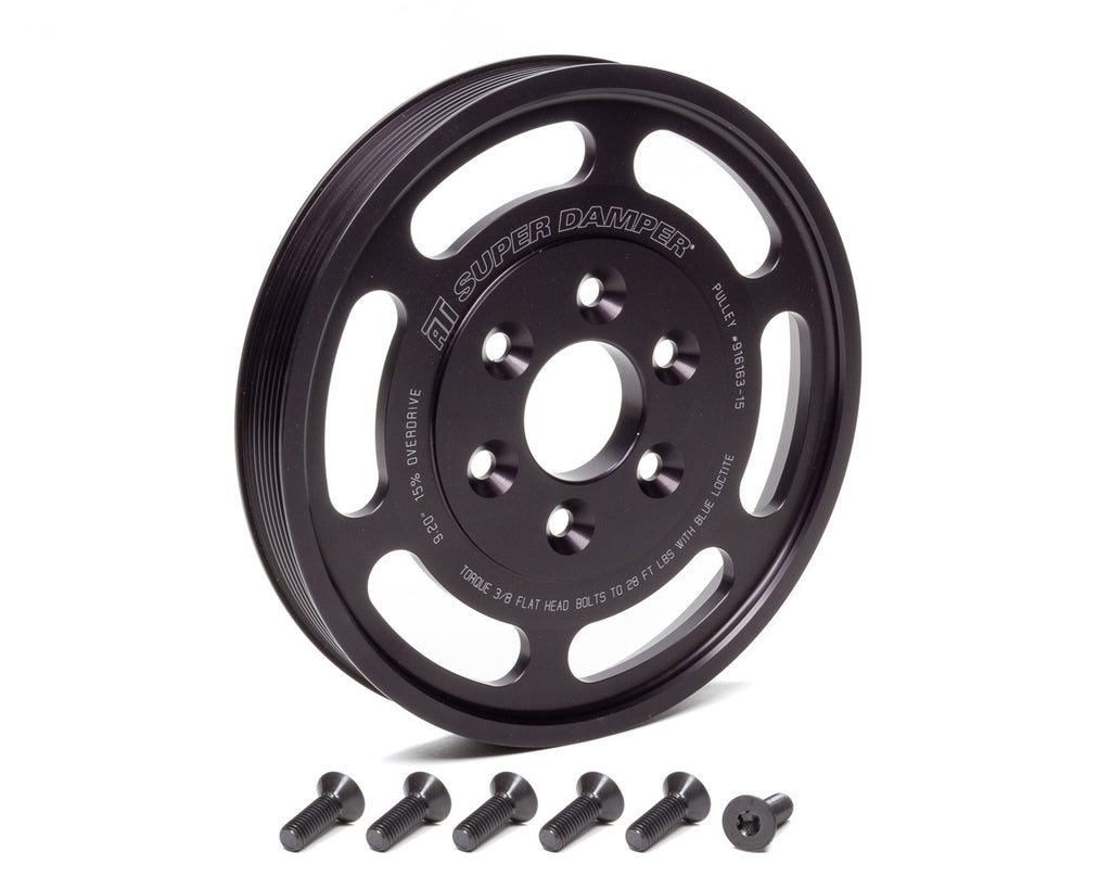 ATI PERFORMANCE 916163-15 Supercharger Pulley 8.597 Dia. 8-Groove