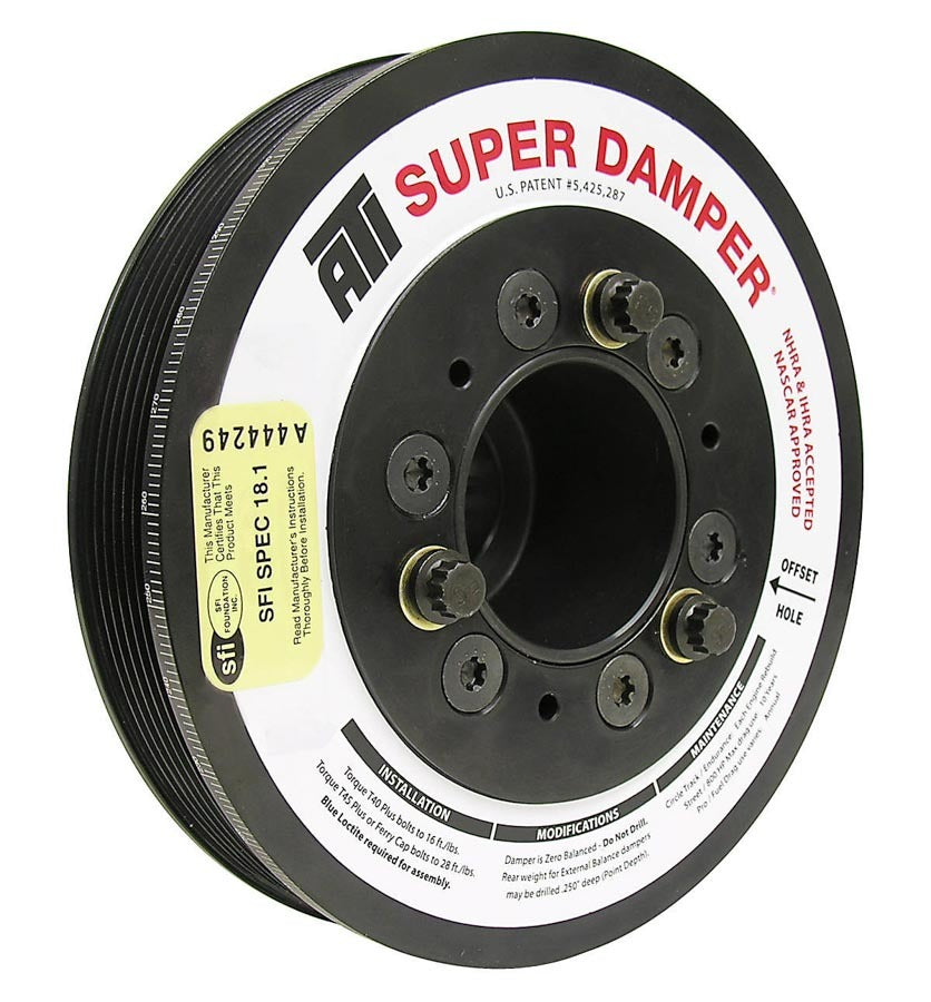 ATI PERFORMANCE 918432 Mopar 6.75 Super Damper 6.1L Hemi 6-Rib