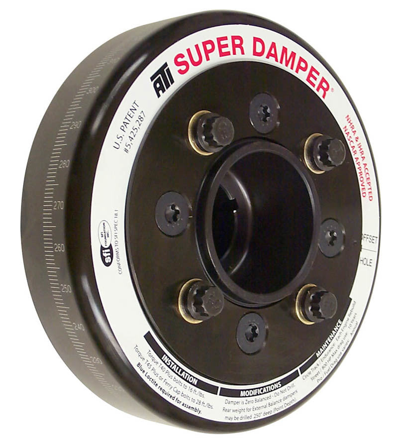 ATI PERFORMANCE 918900 SBF 6.325 Harmonic Damper - SFI
