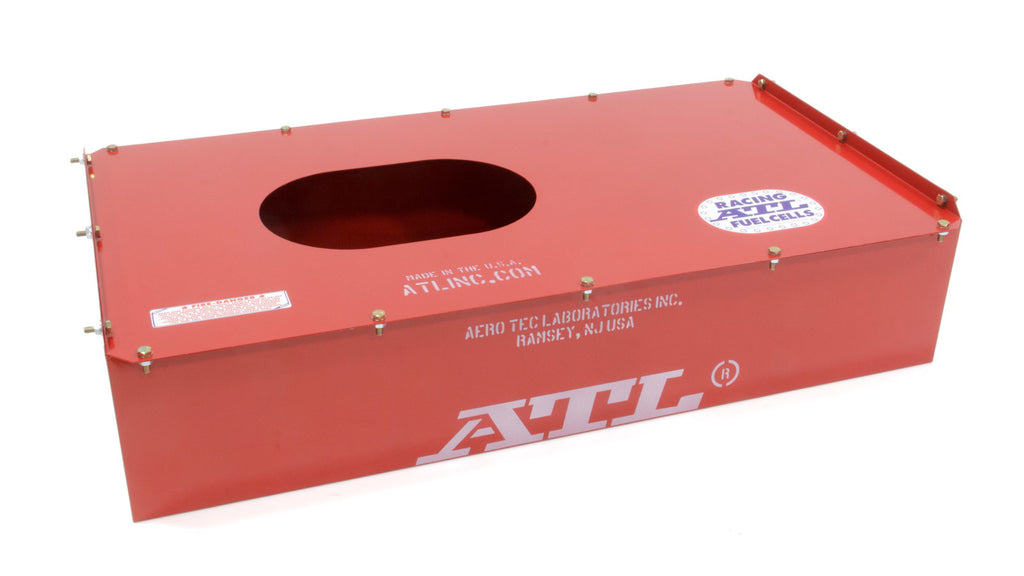 ATL FUEL CELLS MC617 17 Gal Steel Can Red 34 x 18 x 8 Late Model
